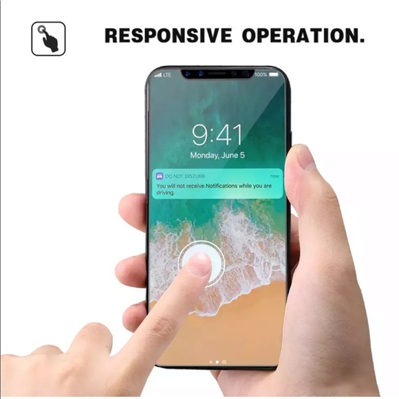 iPhone XR Tempered Glass Screen Protector 3 Pack - Picture 6 of 8